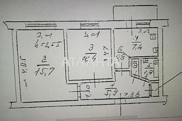 2-комнатная квартира по адресу ул. Заболотного ак. (площадь 50 м²) - Atlanta.ua - фото 16