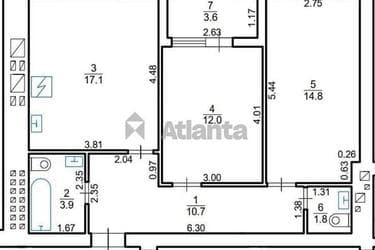 2-кімнатна квартира за адресою вул. Героїв Майдану (площа 63,9 м²) - Atlanta.ua - фото 39