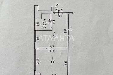 1-комнатная квартира (площадь 19,6 м²) - Atlanta.ua - фото 20