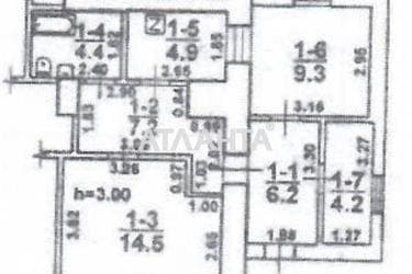 3-комнатная квартира по адресу ул. Водопроводная (площадь 50,7 м²) - Atlanta.ua - imageAlt 17