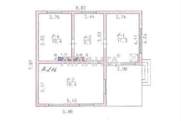 Будинок за адресою вул. 21-а лінія (площа 58,4 м²) - Atlanta.ua - фото 14