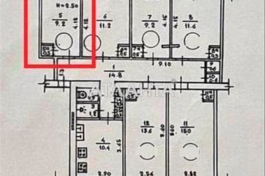 Room in dormitory apartment by the address st. Chernomorskogo Kazachestva (area 10 m²) - Atlanta.ua - фото 40