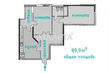 2-комнатная квартира по адресу ул. Руставели шота (площадь 90 м²) - Atlanta.ua - imageAlt 13