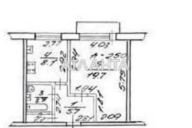 1-кімнатна квартира за адресою вул. Махачкалінська (площа 39 м²) - Atlanta.ua - фото 16