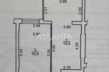 1-room apartment apartment by the address st. Roksolyani (area 48 m²) - Atlanta.ua - фото 10