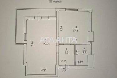 2-комнатная квартира по адресу ул. Цветаева ген. (площадь 60 м²) - Atlanta.ua - фото 30