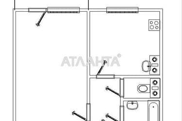 1-кімнатна квартира за адресою вул. Кримська (площа 36 м²) - Atlanta.ua - imageAlt 22