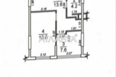 1-кімнатна квартира за адресою Фонтанська дор. (площа 42 м²) - Atlanta.ua - фото 17