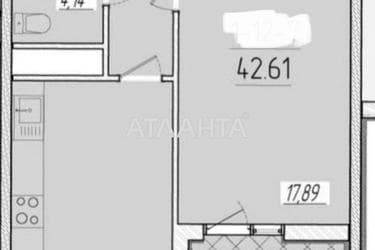 1-комнатная квартира по адресу ул. Краснова (площадь 42,7 м²) - Atlanta.ua - imageAlt 10