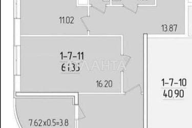 2-комнатная квартира по адресу ул. Краснова (площадь 61,4 м²) - Atlanta.ua - imageAlt 34
