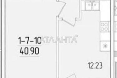 1-комнатная квартира по адресу ул. Краснова (площадь 40,9 м²) - Atlanta.ua - imageAlt 26