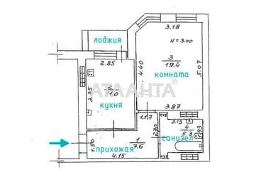 1-room apartment apartment by the address st. Topolevaya (area 45 m²) - Atlanta.ua - фото 16