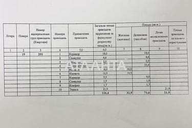 2-комнатная квартира по адресу Замарстыновская ул. (площадь 126,4 м²) - Atlanta.ua - фото 24