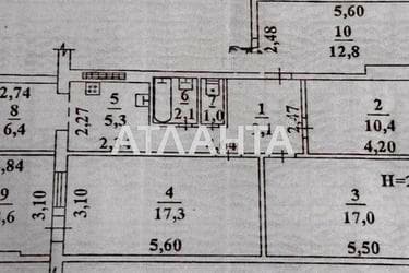 Многокомнатная квартира по адресу ул. Малиновского марш. (площадь 90 м²) - Atlanta.ua - imageAlt 32