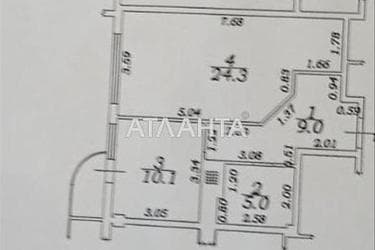 1-room apartment apartment by the address st. Arkadiyskoe plato Gagarinskoe plato (area 49,2 m²) - Atlanta.ua - photo 28