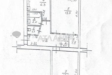 2-комнатная квартира по адресу ул. Крымская (площадь 49,2 м²) - Atlanta.ua - фото 24
