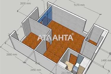 1-комнатная квартира по адресу ул. Одесская (площадь 44 м²) - Atlanta.ua - фото 40