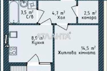 1-комнатная квартира по адресу ул. Промышленная (площадь 46 м²) - Atlanta.ua - фото 14