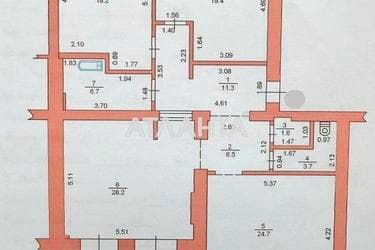 3-кімнатна квартира за адресою вул. Паркова (площа 131,3 м²) - Atlanta.ua - фото 35