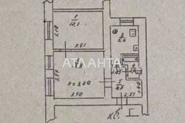 2-комнатная квартира по адресу ул. Пантелеймоновская (площадь 40 м²) - Atlanta.ua - фото 19