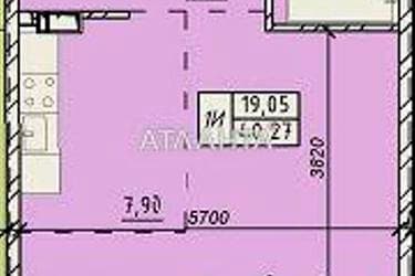 1-room apartment apartment by the address st. Pestelya (area 40,3 m²) - Atlanta.ua - imageAlt 12