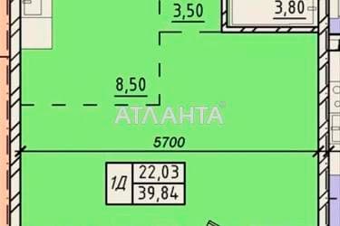 1-кімнатна квартира за адресою вул. Пестеля (площа 39,8 м²) - Atlanta.ua - фото 14