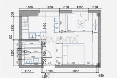 1-комнатная квартира по адресу ул. Малиновского марш. (площадь 31 м²) - Atlanta.ua - фото 14