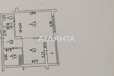 1-комнатная квартира по адресу ул. Нестеренко Виталия (площадь 37,7 м²) - Atlanta.ua - фото 28