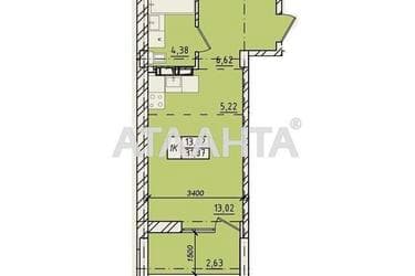 1-комнатная квартира по адресу ул. Пестеля (площадь 31,9 м²) - Atlanta.ua - imageAlt 26
