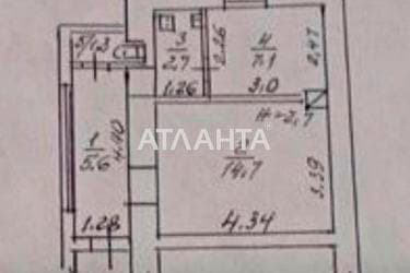 1-комнатная квартира по адресу ул. Нищинского (площадь 32 м²) - Atlanta.ua - imageAlt 30