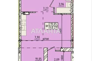 1-комнатная квартира по адресу ул. Пестеля (площадь 40,3 м²) - Atlanta.ua - imageAlt 10