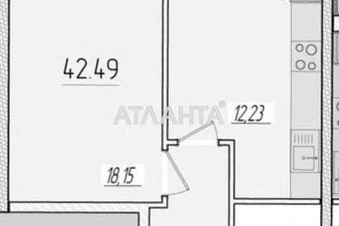 1-комнатная квартира по адресу ул. Краснова (площадь 42 м²) - Atlanta.ua - imageAlt 18