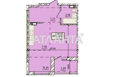 1-room apartment apartment by the address st. Pestelya (area 40,3 m²) - Atlanta.ua - photo 15