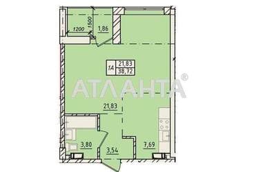 1-комнатная квартира по адресу ул. Пестеля (площадь 38,7 м²) - Atlanta.ua - imageAlt 26