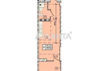 1-комнатная квартира по адресу ул. Пестеля (площадь 29,6 м²) - Atlanta.ua - imageAlt 15
