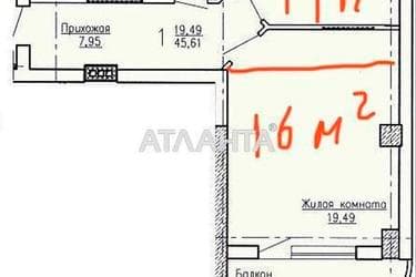 1-комнатная квартира по адресу ул. Прохоровская (площадь 44 м²) - Atlanta.ua - imageAlt 26
