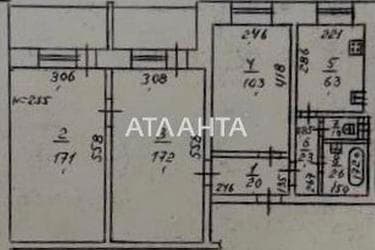 3-комнатная квартира по адресу ул. Бреуса (площадь 63 м²) - Atlanta.ua - фото 18