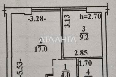 1-комнатная квартира по адресу ул. Инглези (площадь 34 м²) - Atlanta.ua - imageAlt 18