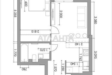 1-комнатная квартира по адресу Городницкая ул. (площадь 48,3 м²) - Atlanta.ua - imageAlt 33
