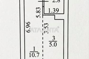 1-комнатная квартира по адресу ул. Донского Дмитрия (площадь 20 м²) - Atlanta.ua - imageAlt 14