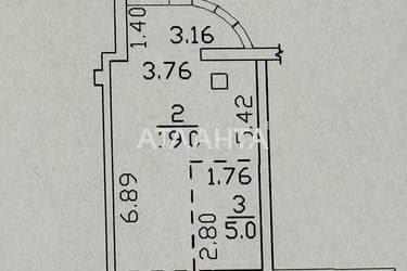 1-комнатная квартира по адресу Фонтанская дор. (площадь 34,8 м²) - Atlanta.ua - imageAlt 42