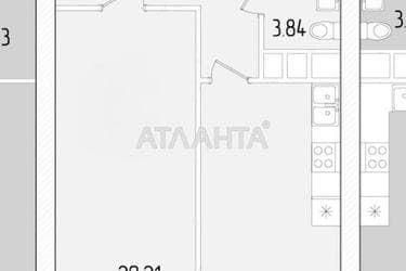 2-комнатная квартира по адресу ул. Краснова (площадь 48,5 м²) - Atlanta.ua - фото 38