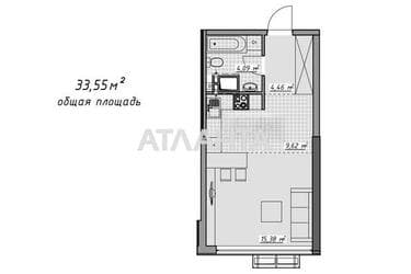 1-комнатная квартира по адресу Курортный пер. (площадь 34 м²) - Atlanta.ua - imageAlt 32