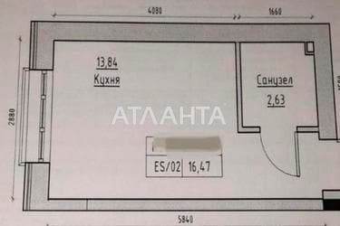 1-комнатная квартира по адресу ул. Спрейса (площадь 16,5 м²) - imageAlt 10 1-комнатная квартира по адресу ул. Спрейса (площадь 16,5 м²) - Atlanta.ua - imageAlt 10