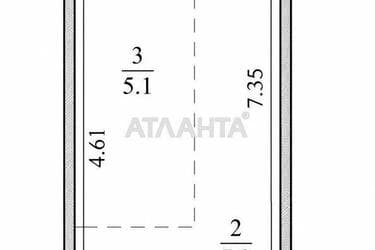 1-комнатная квартира по адресу ул. Донского Дмитрия (площадь 19,7 м²) - Atlanta.ua - фото 30