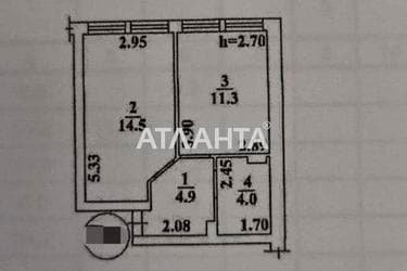 1-комнатная квартира по адресу ул. Инглези (площадь 35 м²) - Atlanta.ua - imageAlt 12
