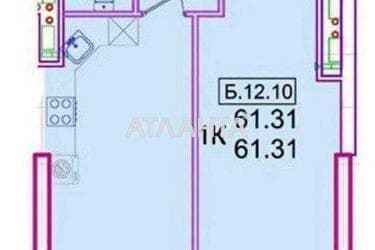 1-кімнатна квартира за адресою вул. Генуезька (площа 61,5 м²) - Atlanta.ua - фото 16