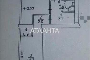 2-комнатная квартира по адресу ул. Волынская (площадь 44,4 м²) - Atlanta.ua - imageAlt 16