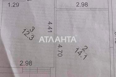 1-комнатная квартира по адресу ул. Краснова (площадь 41,8 м²) - Atlanta.ua - imageAlt 12