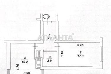 2-комнатная квартира по адресу Весенний переулок (площадь 45 м²) - Atlanta.ua - imageAlt 40